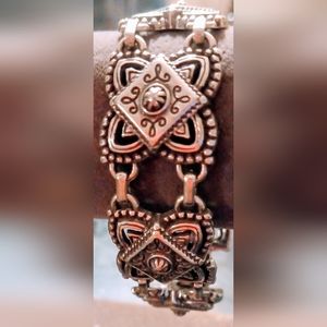 Vintage Brighton Silvertone  flower and